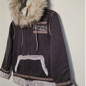 Disney Gray and White Sweater